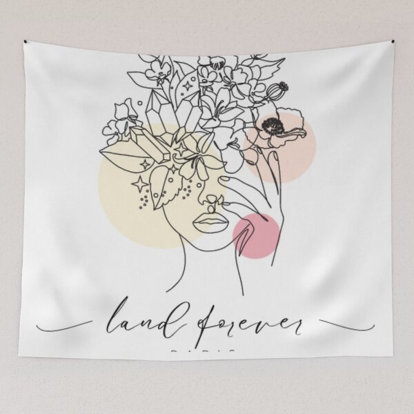 Item preview, beautiful woman like a flower designed and sold by LANDFOREVER.
