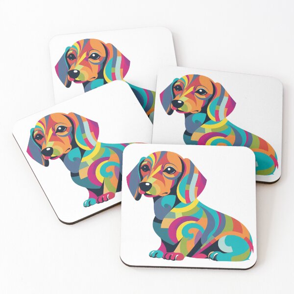 Item preview, Dachshundmasterpieces Pop-masterpiece Snap Button Necklace for Trendy Pet Lovers, featuring Whimsical and Adorable artwork designed and sold by DooodleGod.