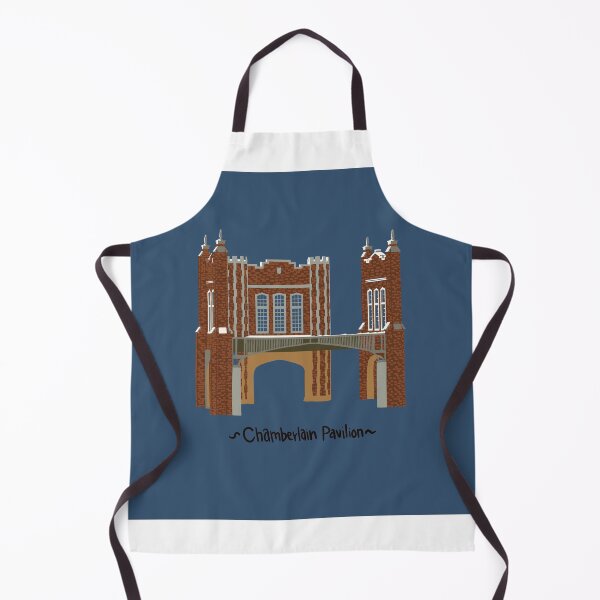 Item preview, UTC's Chamberlain Pavilion (Navy) designed and sold by Lil Bits Art.