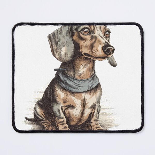 Item preview, Wiener Dog Wear: Vintage Dachshund artwork for Humorous Canine Owners - Retro Clothing, Perloved K-9 Cases, and Decor Items designed and sold by DooodleGod.