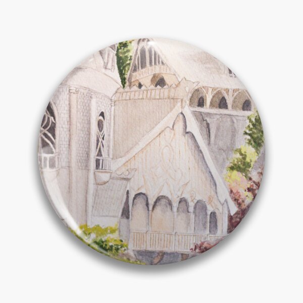 Item preview, Elven City Tower designed and sold by Cornflowersart.