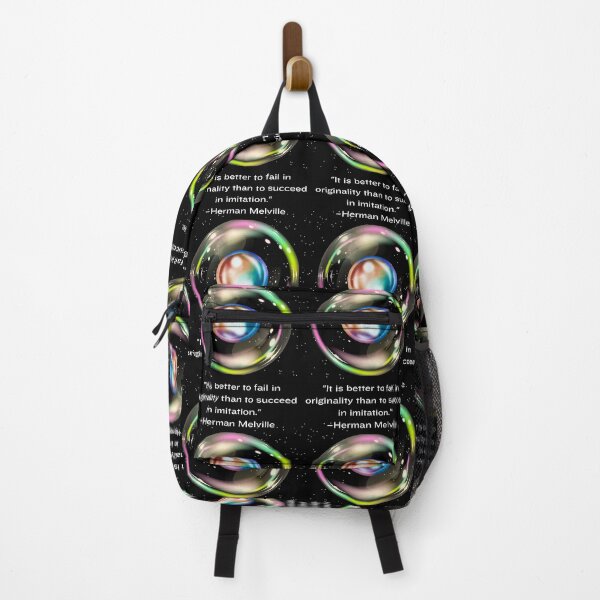 Item preview, "It's better to fail in originality than to succeed in imitation" -Melville designed and sold by Planet Agora.