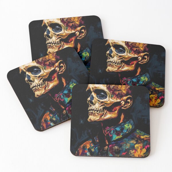Item preview, Day of the Dead: Acrylic Modern Art Skeleton Design V.24 designed and sold by Pexelpanoramas.
