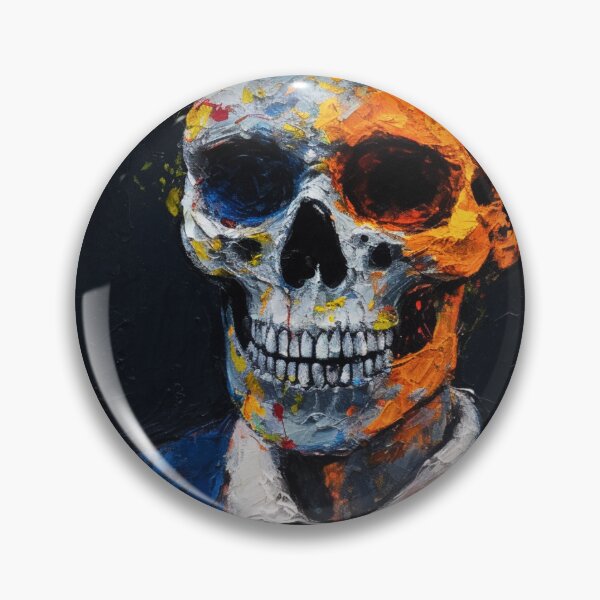 Item preview, Melancholy Bones: Acrylic Modern Art Skeleton Design V.25 designed and sold by Pexelpanoramas.