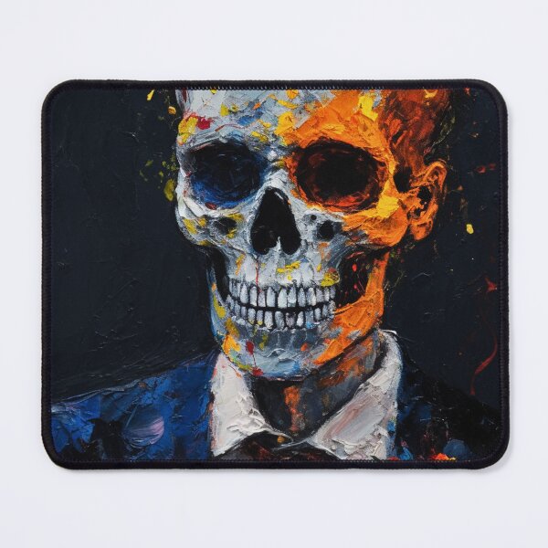 Item preview, Melancholy Bones: Acrylic Modern Art Skeleton Design V.25 designed and sold by Pexelpanoramas.