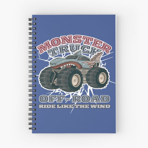 Item preview, Off Road Shark Monster Truck riding like the wind designed and sold by The magic  Yellow bus.