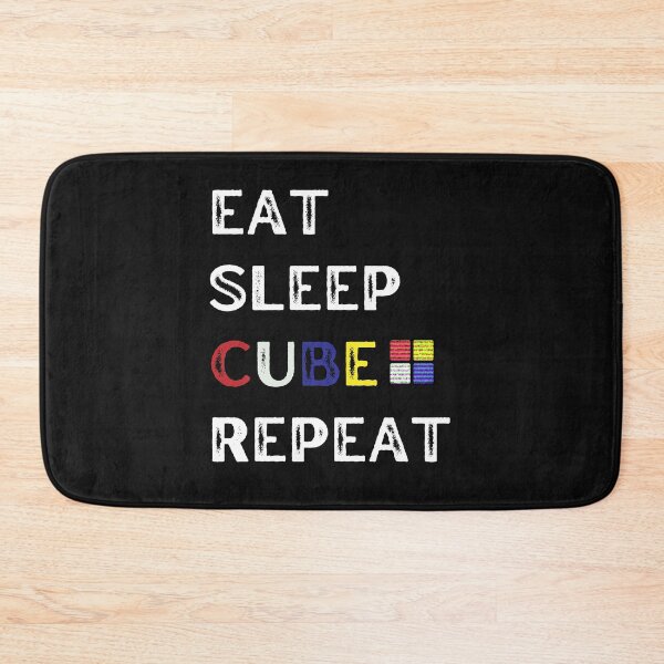 Item preview, Eat Sleep Cube Repeat Funny Cubes Puzzle Speed Cuber Gift  designed and sold by Anton Ashraf.