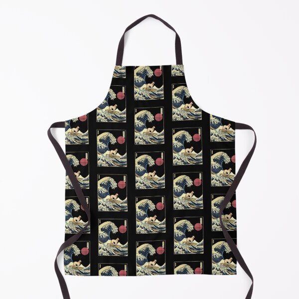Item preview, Borzoi Kanagawa Japanese Surfing Wave designed and sold by rafaeltto.