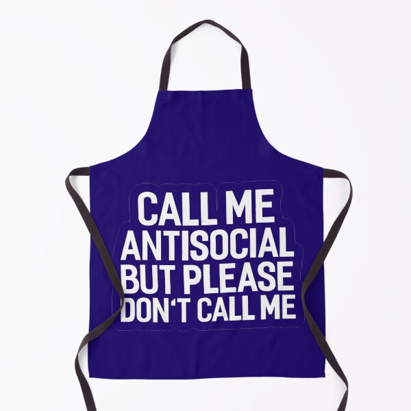 Aperçu de l'œuvre Appelez-moi antisocial mais s'il vous plaît ne m'appelez pas créée et vendue par Designedbygigy.