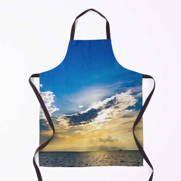 Item preview, Sunset streaked with rays and clouds designed and sold by Shizenkai.