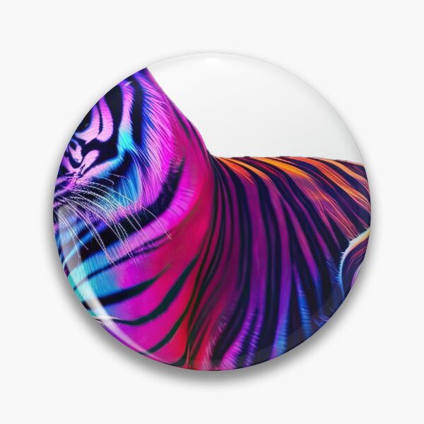 Item preview, Tripping Psychedelic Tiger designed and sold by wilsoncolfax.