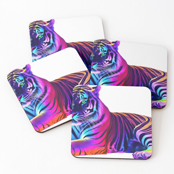 Item preview, Tripping Psychedelic Tiger designed and sold by wilsoncolfax.