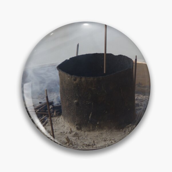 Item preview, Incense burning at a temple designed and sold by Shizenkai.