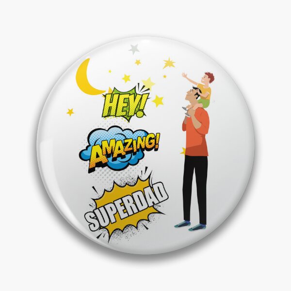 Artikelvorschau, Hey! Erstaunliches Superdad-Design 2 entworfen und verkauft von mayabonka.