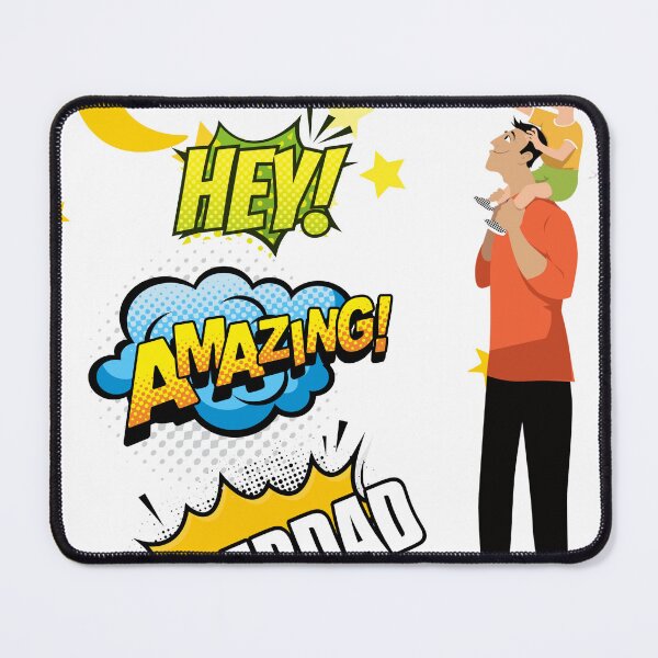 Item preview, Hey! Amazing Superdad Design 2 designed and sold by mayabonka.