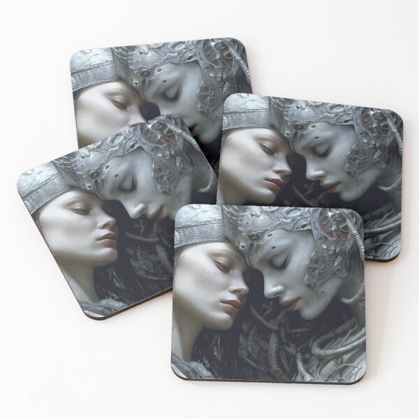 Item preview, Female alien humanoid creatures, pale white, duality designed and sold by Mind-Merge.