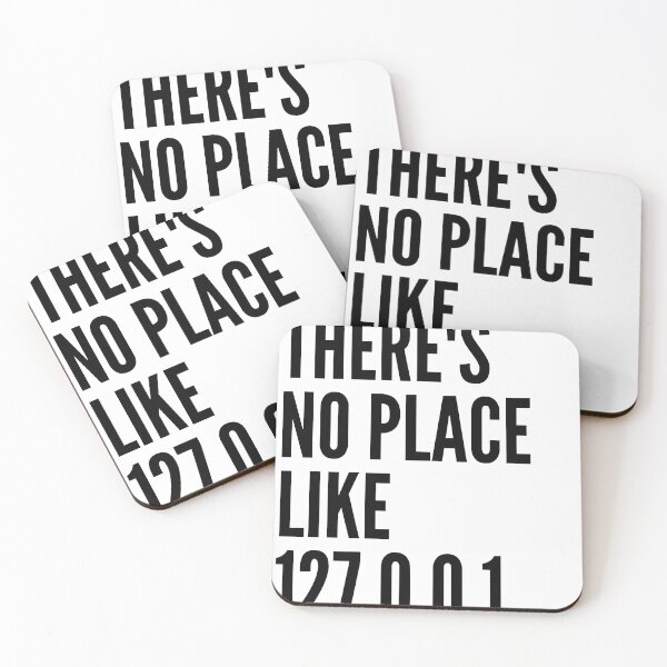 Item preview, There's No Place Like 127.0.0.1 - Digital Art Print for Tech Enthusiasts designed and sold by Diegos-.
