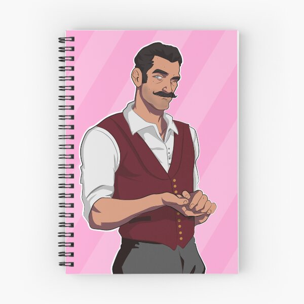 Item preview, Josiah Trelawny (Dream Daddy style fanart) designed and sold by ssstainedglasss.