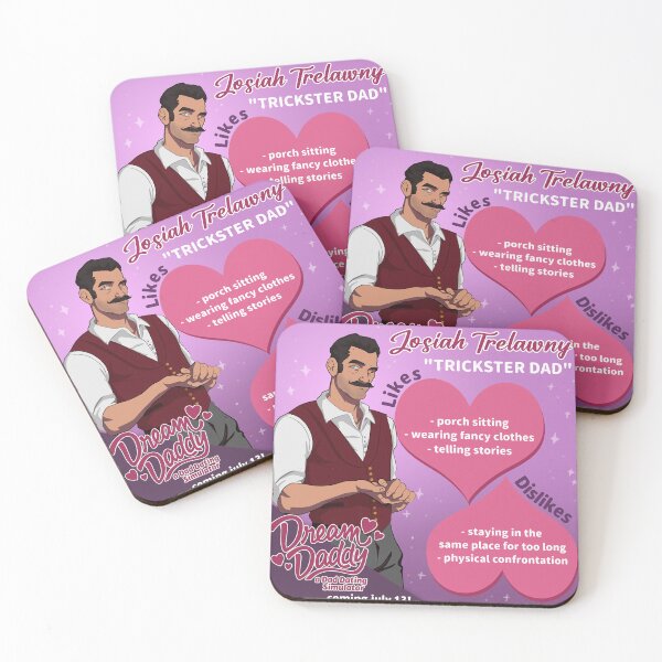 Item preview, Josiah Trelawny (Dream Daddy style fanart) designed and sold by ssstainedglasss.