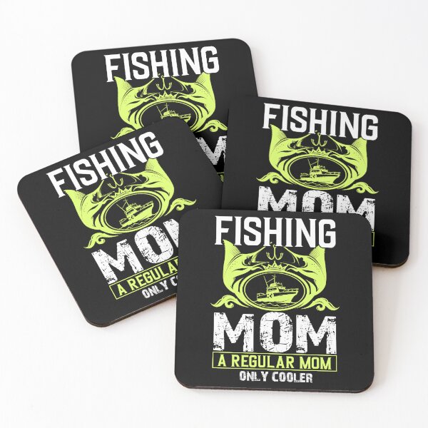 Item preview, Fishing Mom Like A Normal Mom Only Cooler designed and sold by _ROYAL_ PRINT_ ⭐⭐⭐⭐⭐.