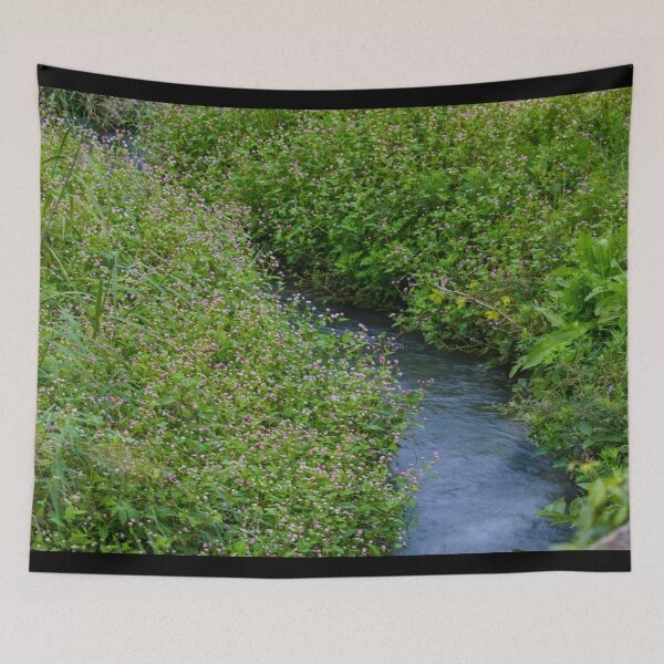 Item preview, Lush foliage near a stream designed and sold by Shizenkai.