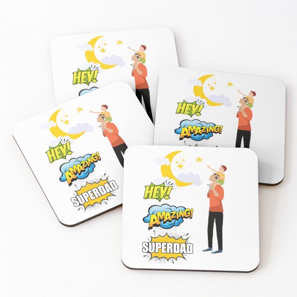 Item preview, Hey! Amazing Superdad Design 4 designed and sold by mayabonka.