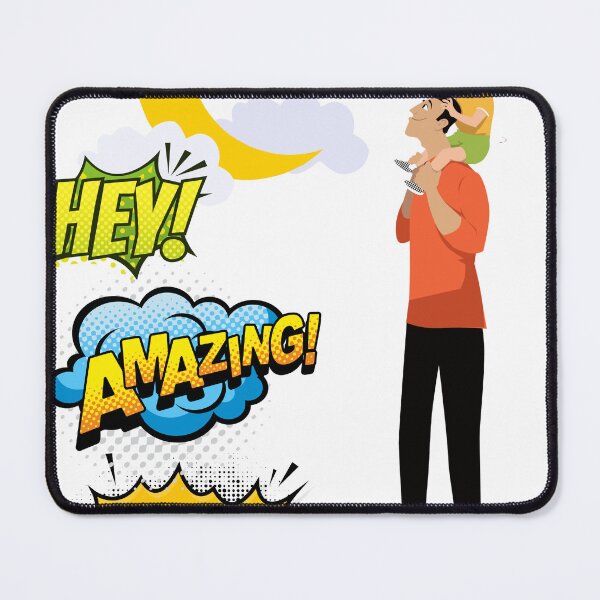 Item preview, Hey! Amazing Superdad Design 4 designed and sold by mayabonka.