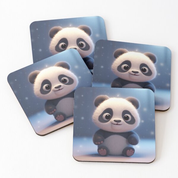 Item preview, black white panda designed and sold by DigitalPixelize.
