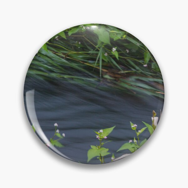 Item preview, Close up of lush foliage and a stream designed and sold by Shizenkai.
