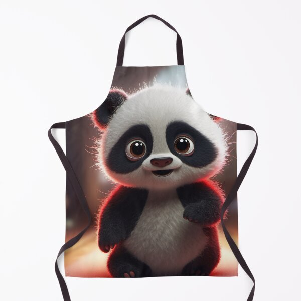 Item preview, red cute panda designed and sold by DigitalPixelize.