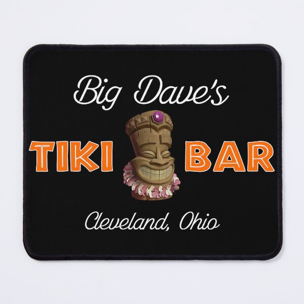 Item preview, Big Dave's Tiki Bar,  Cleveland, Ohio - White Lettering designed and sold by David Vanderwyst.