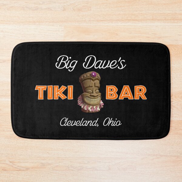 Item preview, Big Dave's Tiki Bar,  Cleveland, Ohio - White Lettering designed and sold by David Vanderwyst.