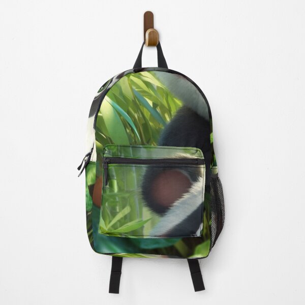 Item preview, cute panda green scenery designed and sold by DigitalPixelize.