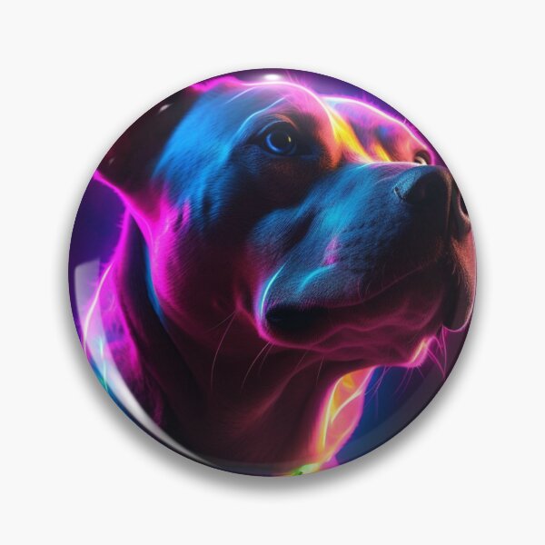 Item preview, Man and Women's best friend Neon Collection Bulldog, German Shepherd, Labrador, pug designed and sold by BrandonArtWorld.