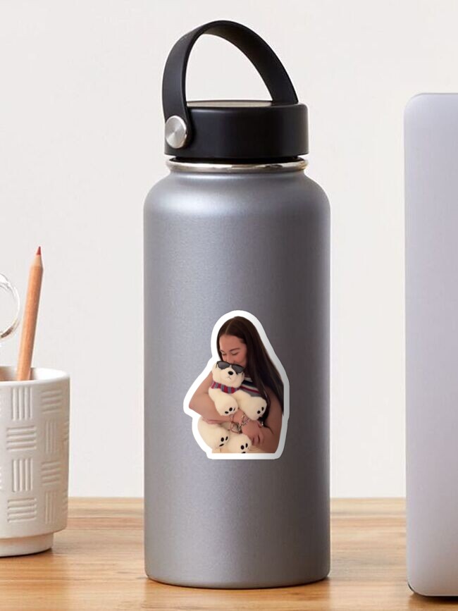 Summer Large Capacity Big Belly Water Bottle Cartoon Cute Sticker