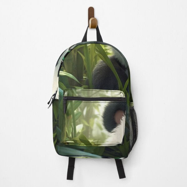 Item preview, cute panda bear in the jungle designed and sold by DigitalPixelize.