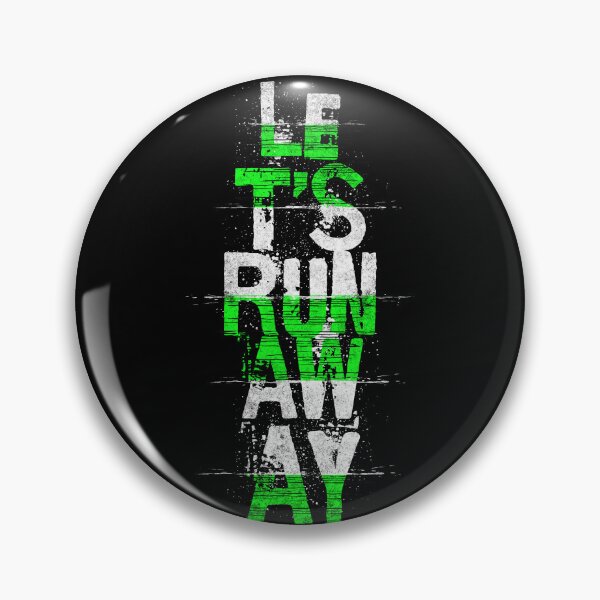 Item preview, Let’s run away - typography  designed and sold by Nareante.