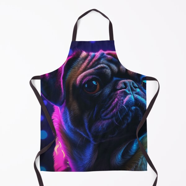 Item preview, Man and Women's best friend Neon Collection Bulldog, German Shepherd, Labrador, pug designed and sold by BrandonArtWorld.