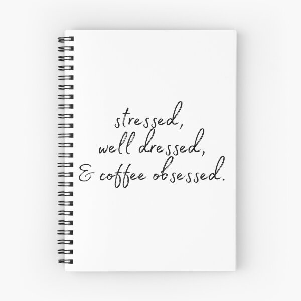 Aperçu de l'œuvre Stressé - bien habillé - et obsédé par le café créée et vendue par Designedbygigy.
