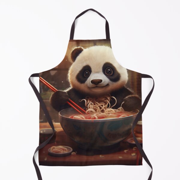Item preview, cute panda bear eating designed and sold by DigitalPixelize.