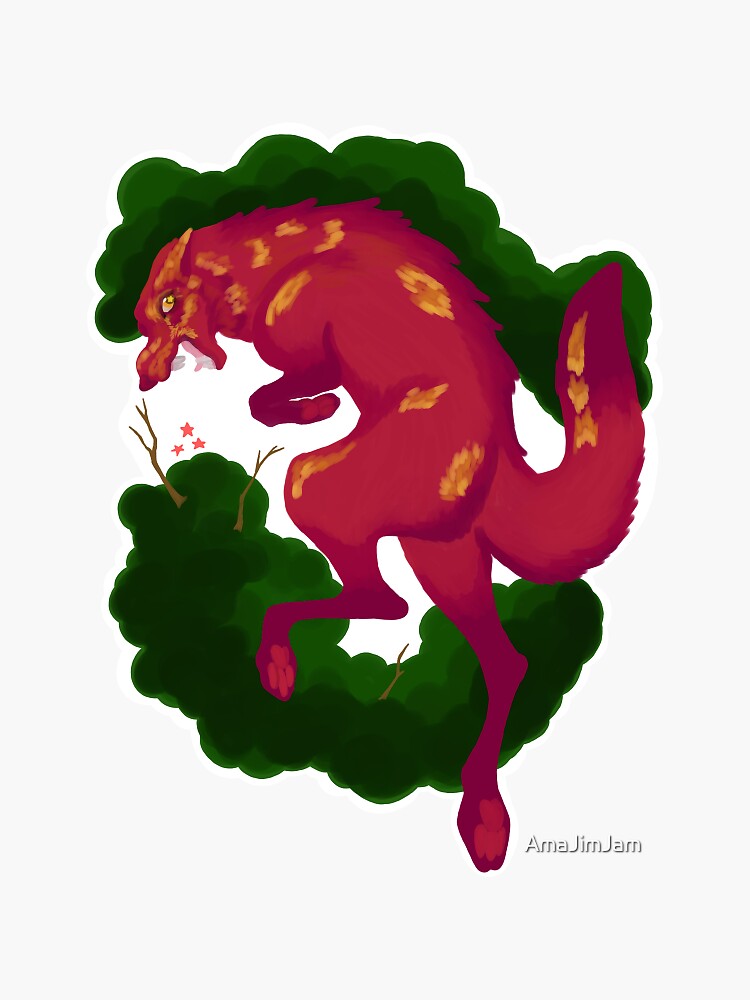 Fox Therian Sticker for Sale by TrueCrimeStuff