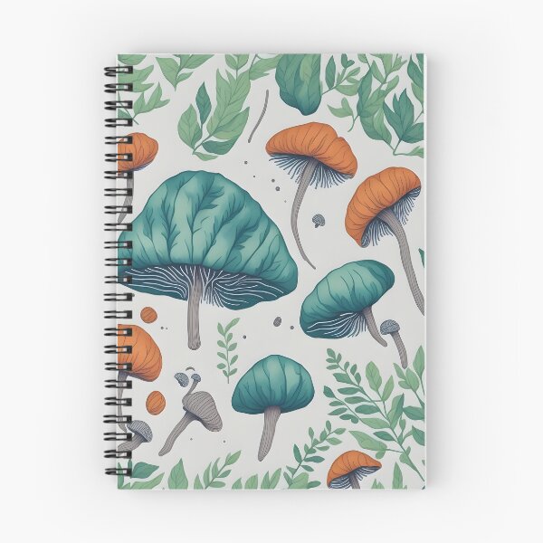 Item preview, Mushroom Forest Floor Pattern designed and sold by theforestfairy.