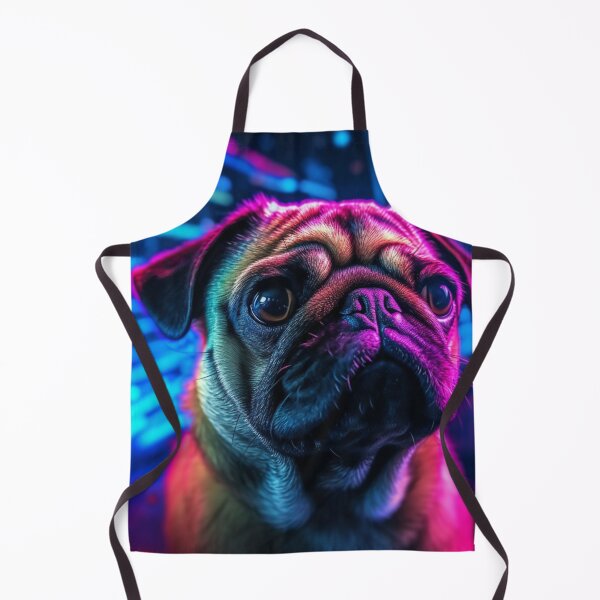 Item preview, Man and Women's best friend Neon Collection Bulldog, German Shepherd, Labrador, pug designed and sold by BrandonArtWorld.
