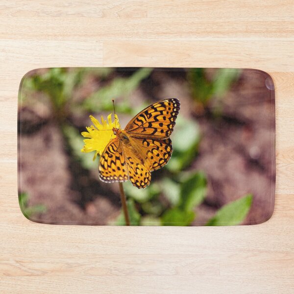 Item preview, Butterfly resting on a flower designed and sold by Shizenkai.