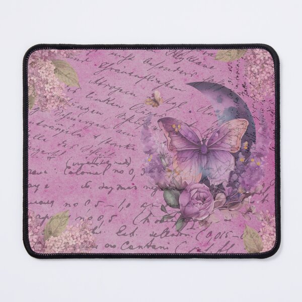 Item preview,  Purple Butterfly Moon Vintage Lilac Flowers designed and sold by Bright76.