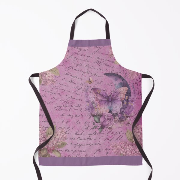 Item preview, Purple Butterfly Moon Vintage Lilac Flowers designed and sold by Bright76.
