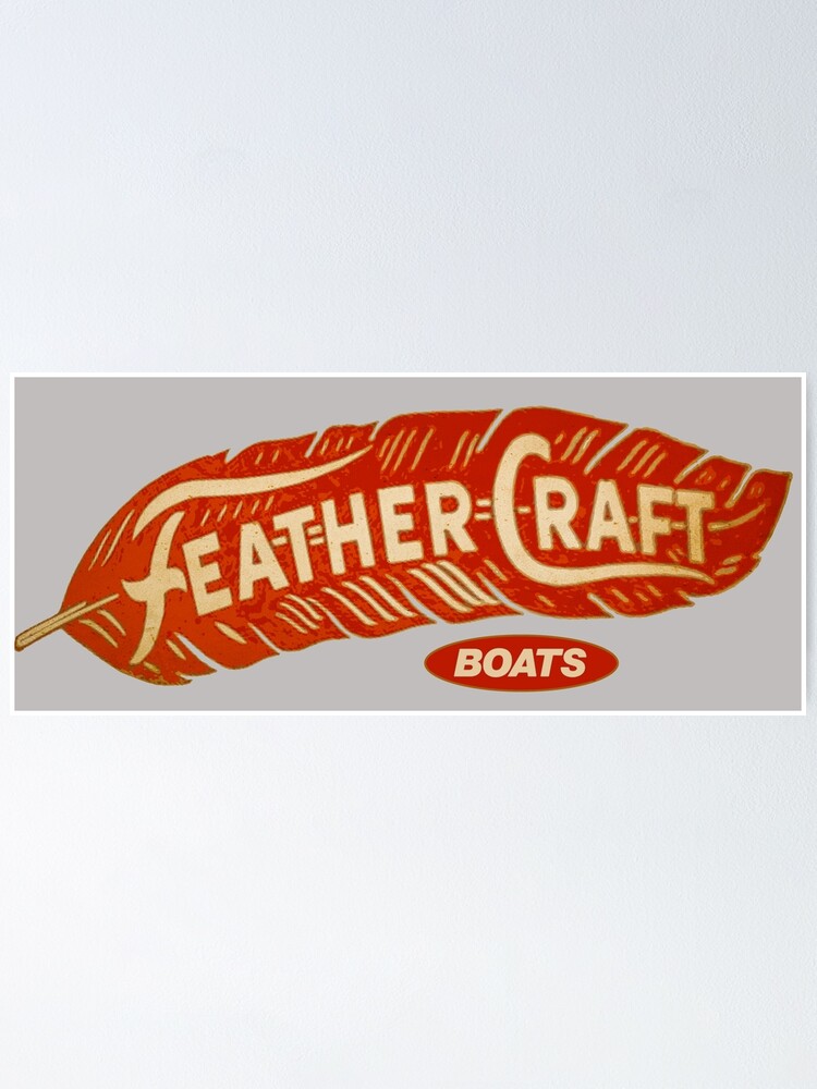 Feather Craft Boats Laptop Sleeve by Retro Boater Feather Craft Boats Laptop Sleeve by Retro Boater