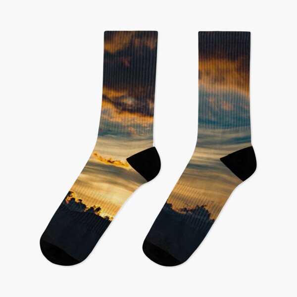 Item preview, Cloudy sunrise in the mountains designed and sold by Shizenkai.