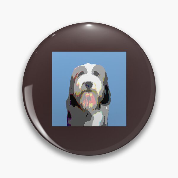 Artikelvorschau, Old English Sheepdog Blau (1) entworfen und verkauft von Created4Usshop.