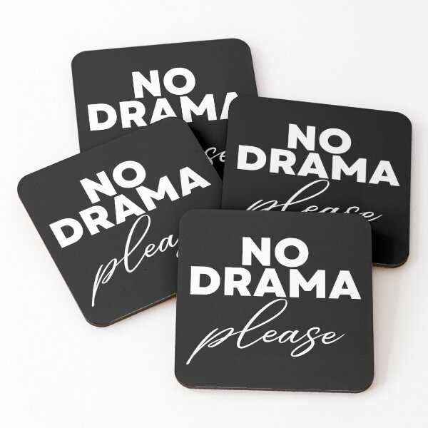 Item preview, No Drama Please - Drama Queen Saying  designed and sold by Designedbygigy.